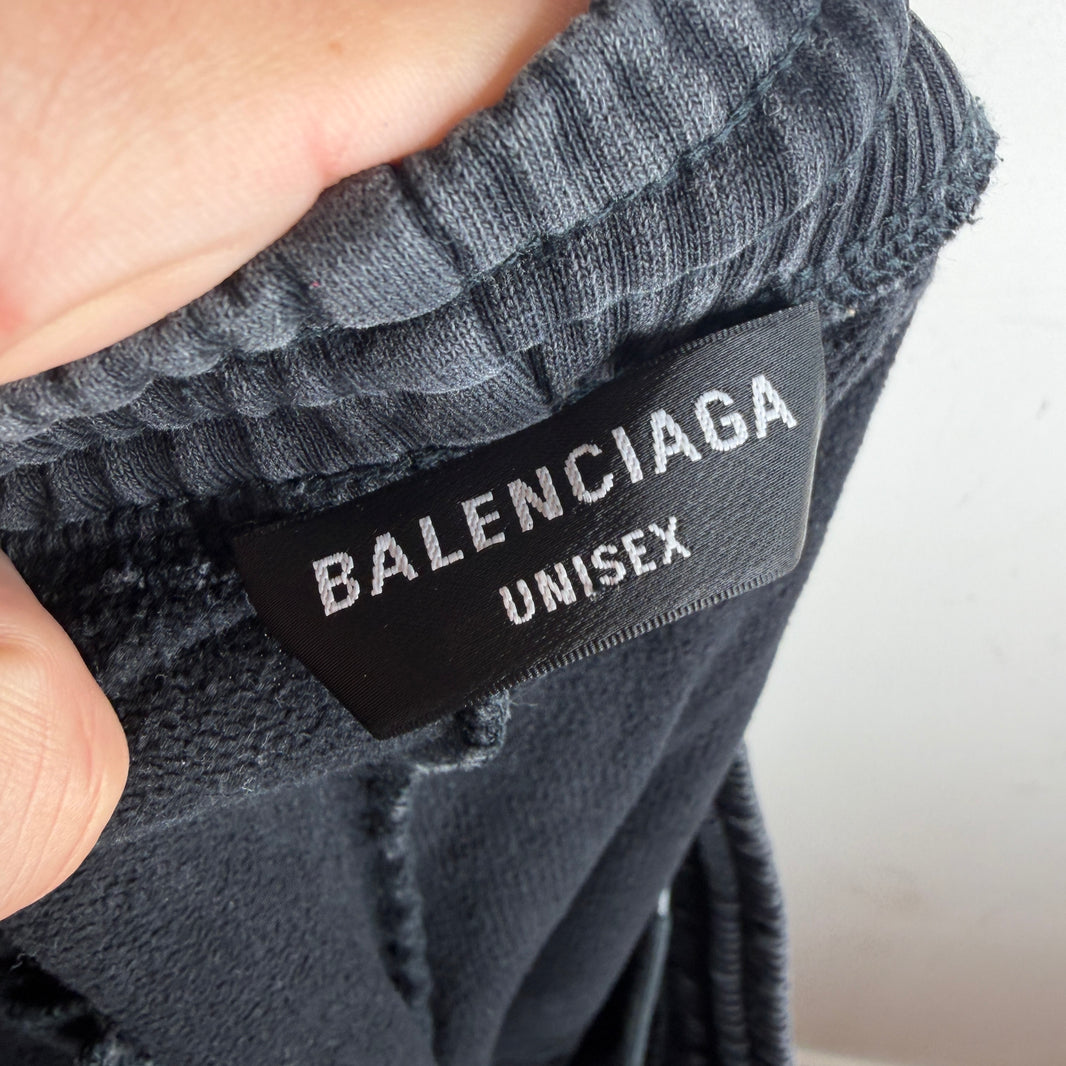 Balenciaga Sample Stone Wash Sporty B Sweatpants