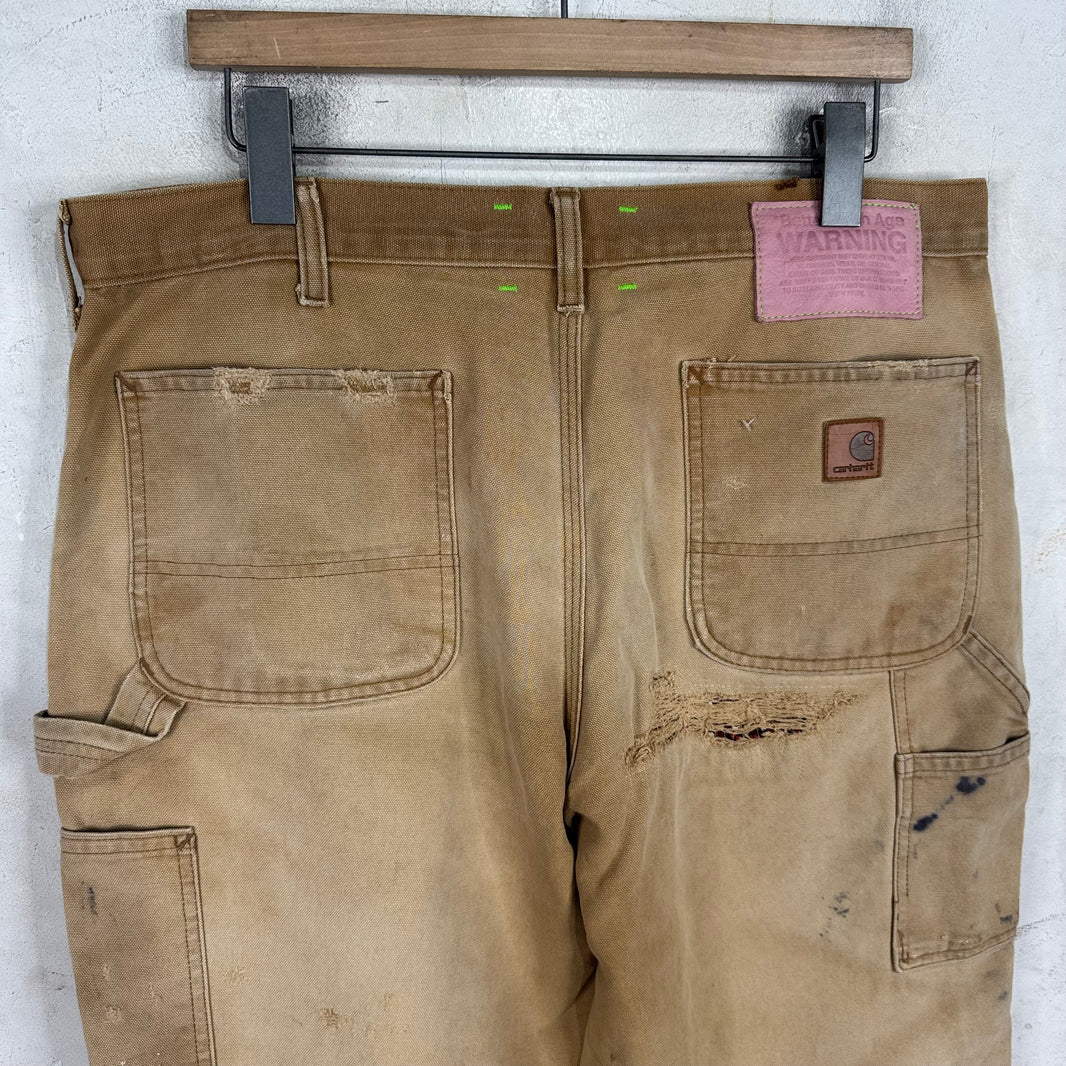 Better With Age Distressed Repaired Patch Carpenters
