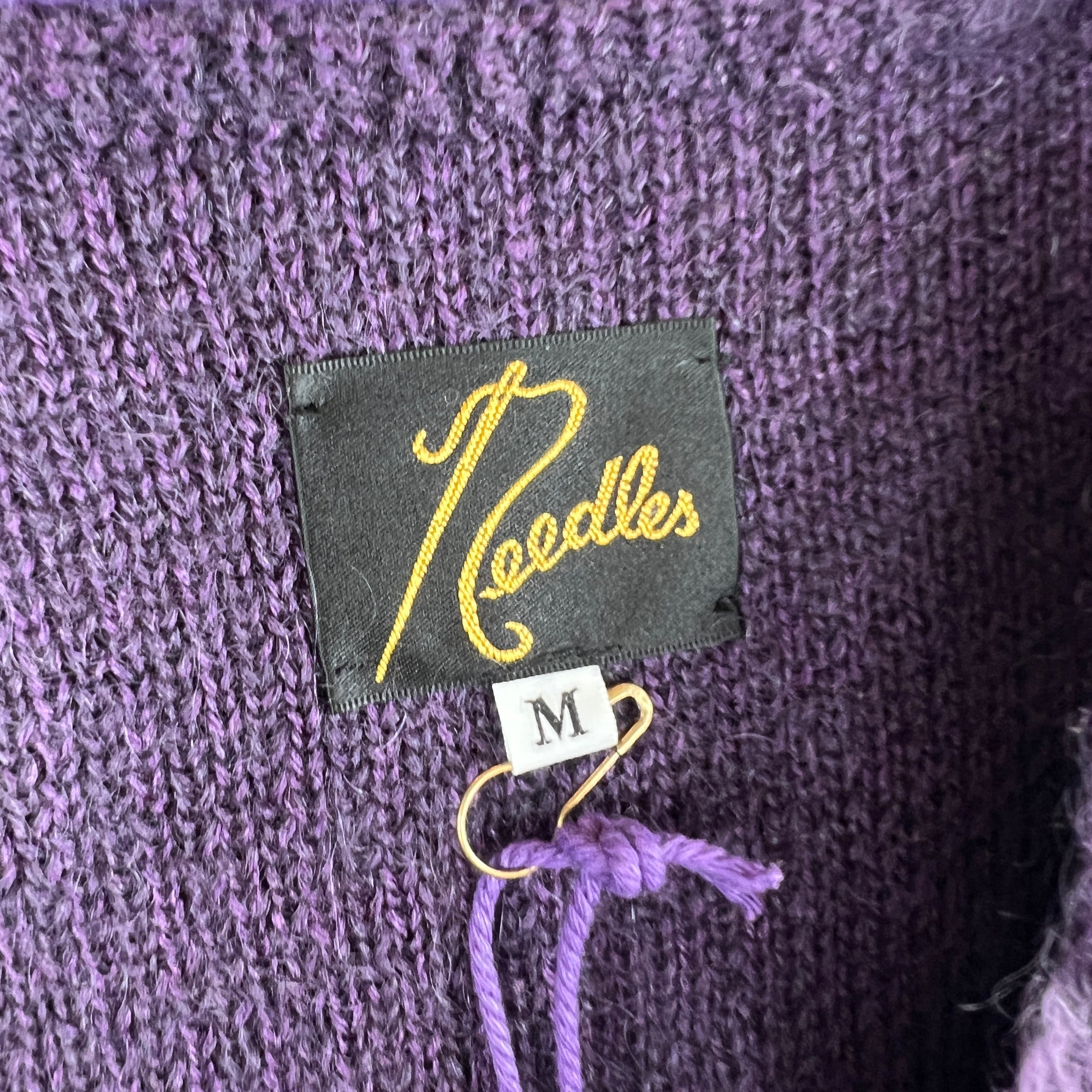 Needles Purple Mohair Cardigan – www.Lukes.store