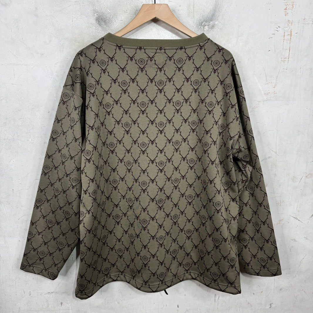 South2West8 V-Neck Logo LS Shirt
