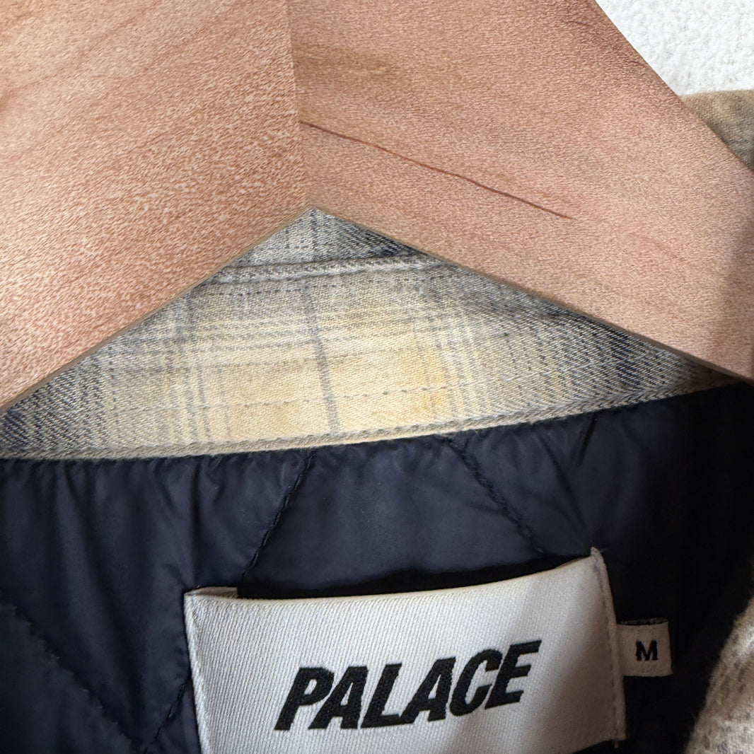Palace Light Padded Duck Zip Flannel