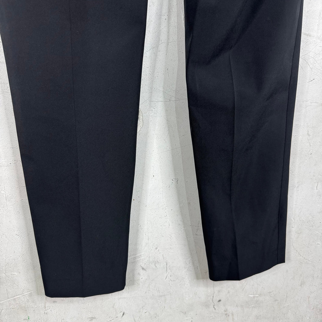 Prada Nylon Coated Zipper Trousers