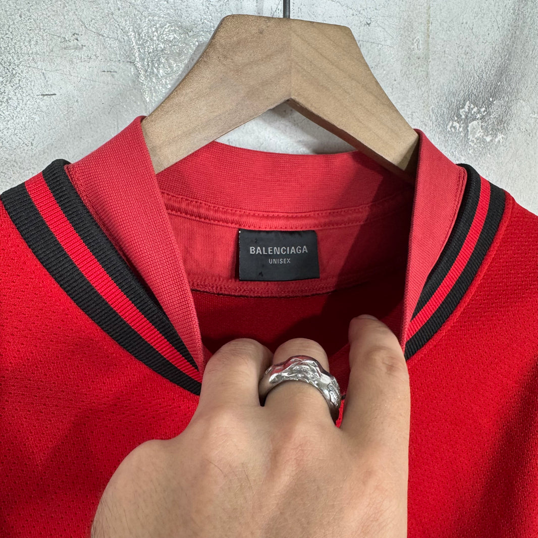 Balenciaga Basketball Jersey Layered L/S T-Shirt