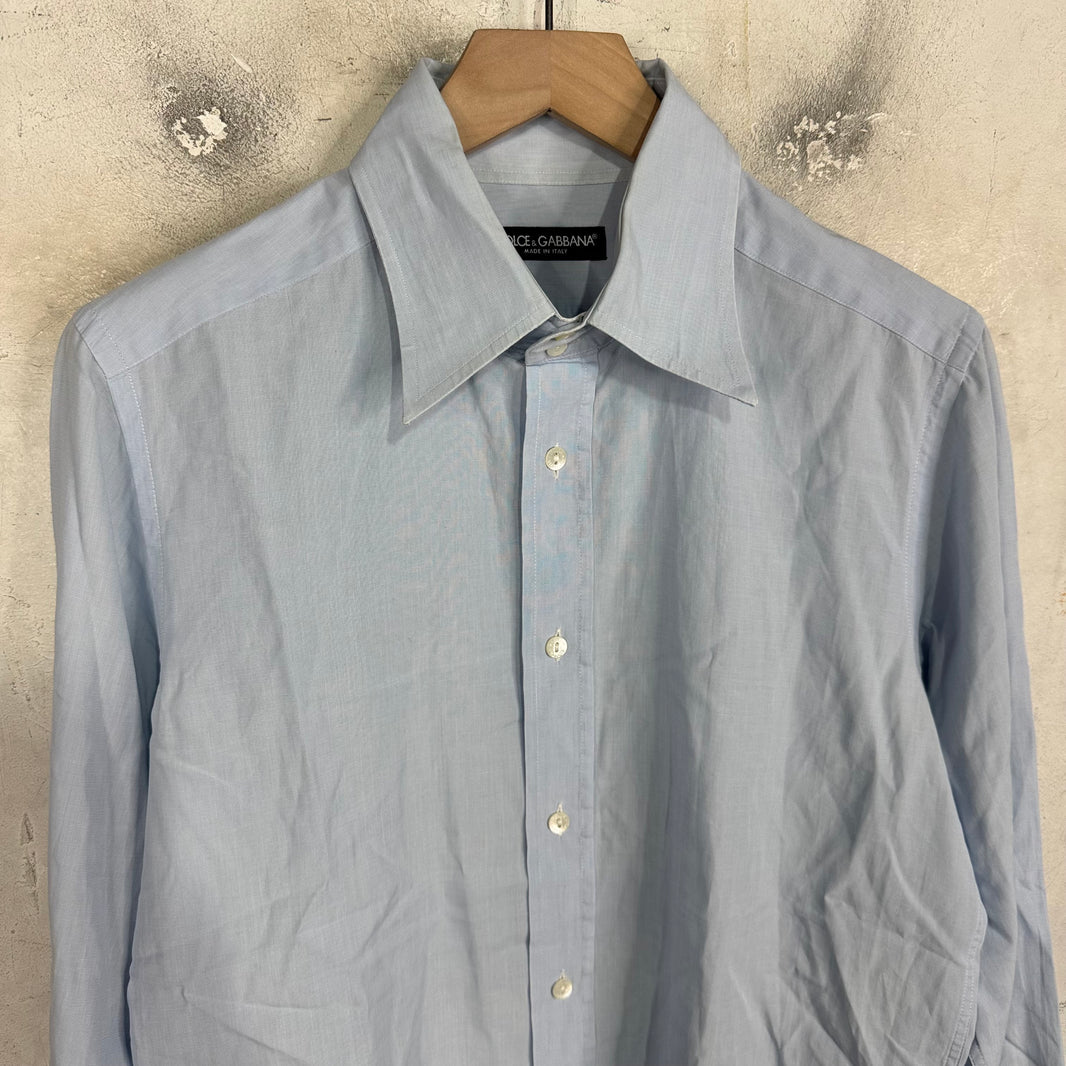 Dolce Gabbana Blue L/S Shirt