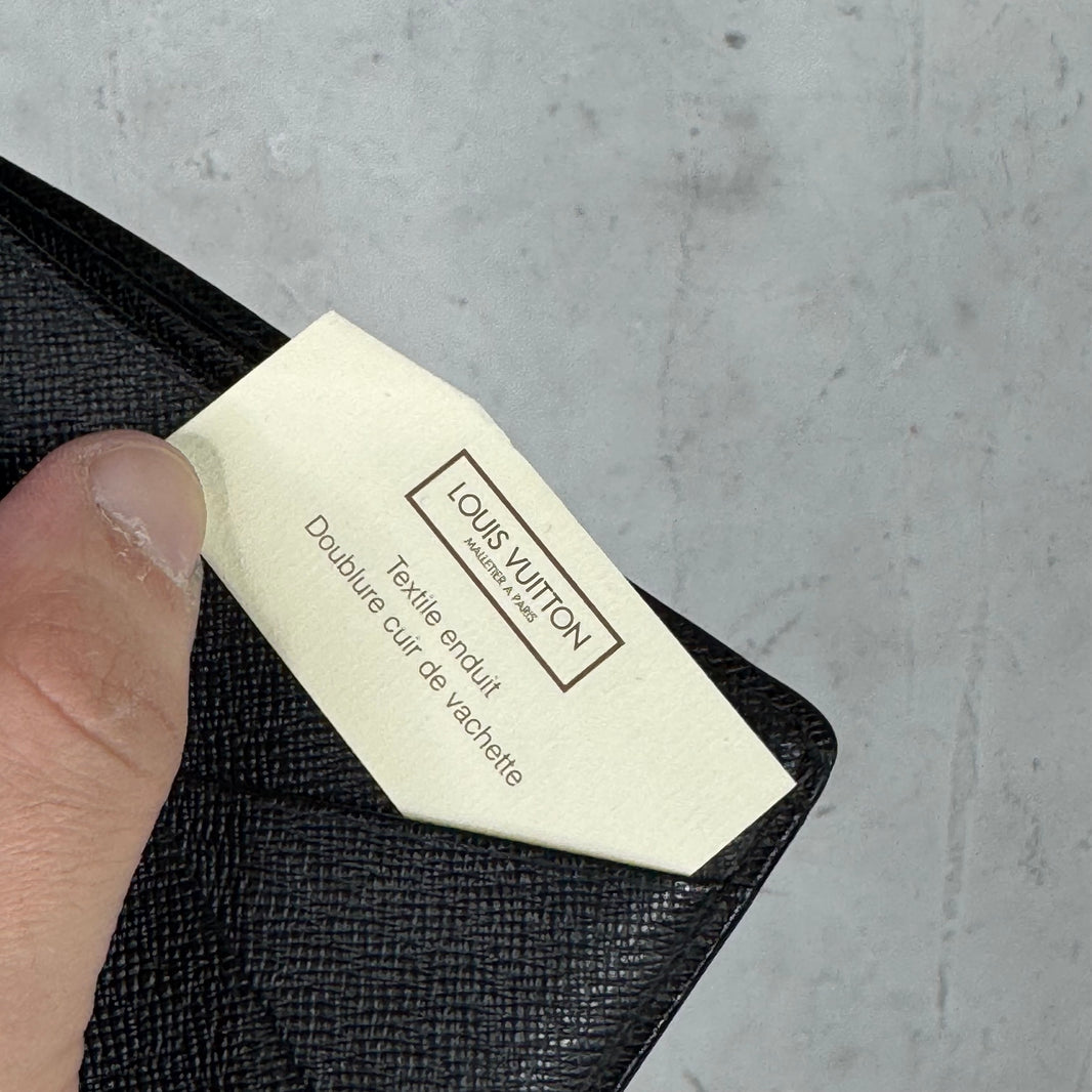 Louis Vuitton Black Damier Bifold Wallet