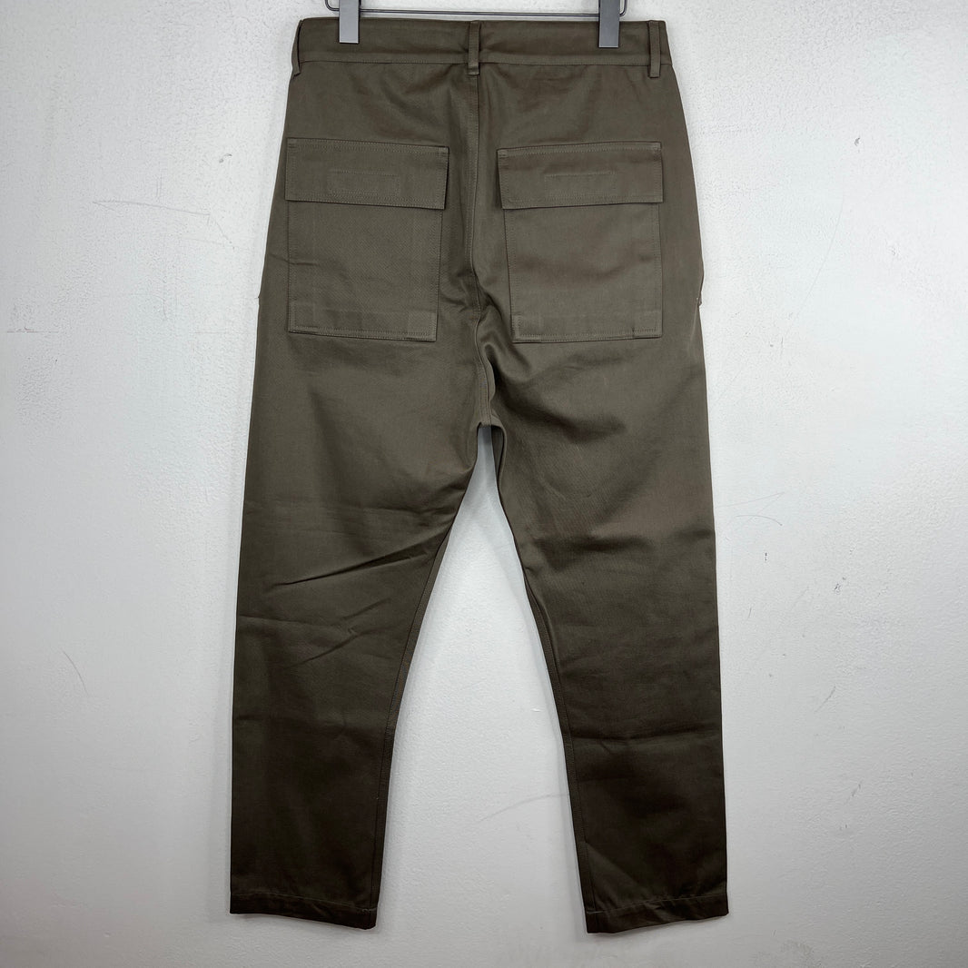 DRKSHDW Grey Cargo Collapse Pants