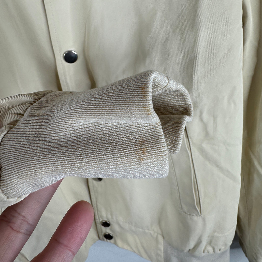 Marc Jacobs Light Cream Bomber Jacket