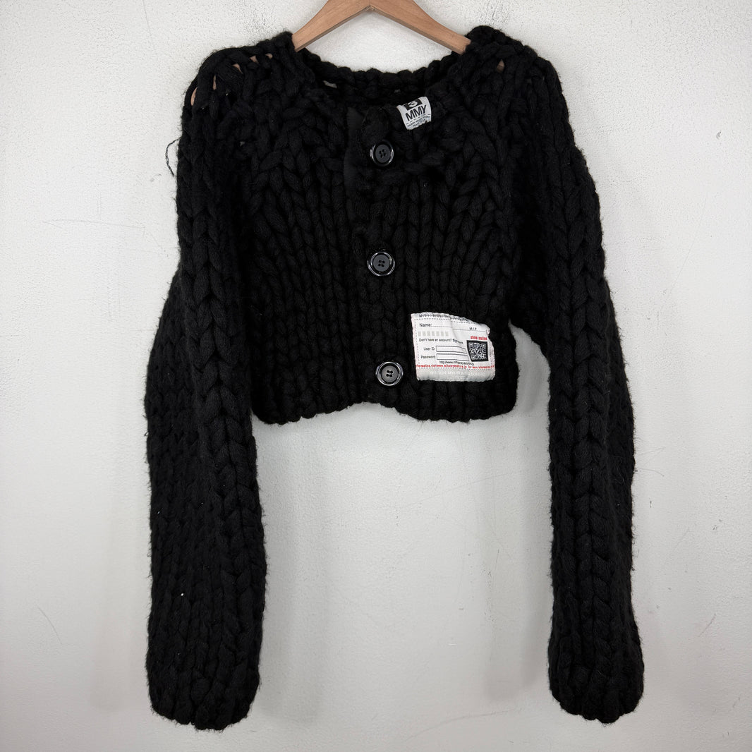Maison Mihara Yasuhiro Knit Cropped Cardigan