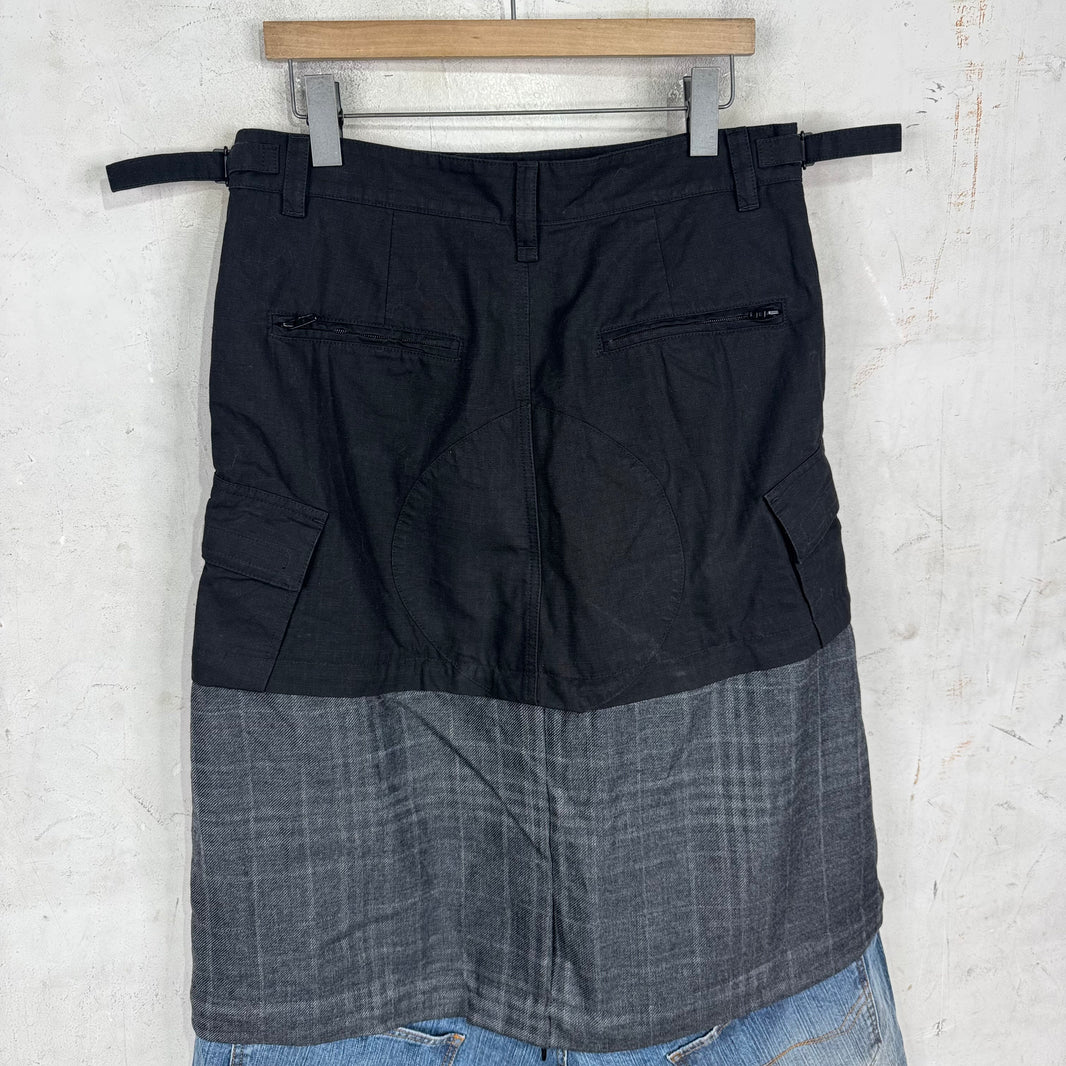 Balenciaga Convertible Layered Skirt