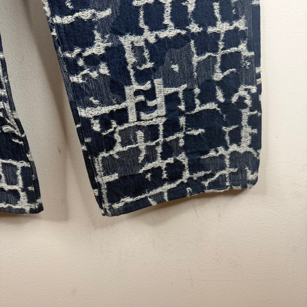 Fendi Monogram Carpenter Jeans