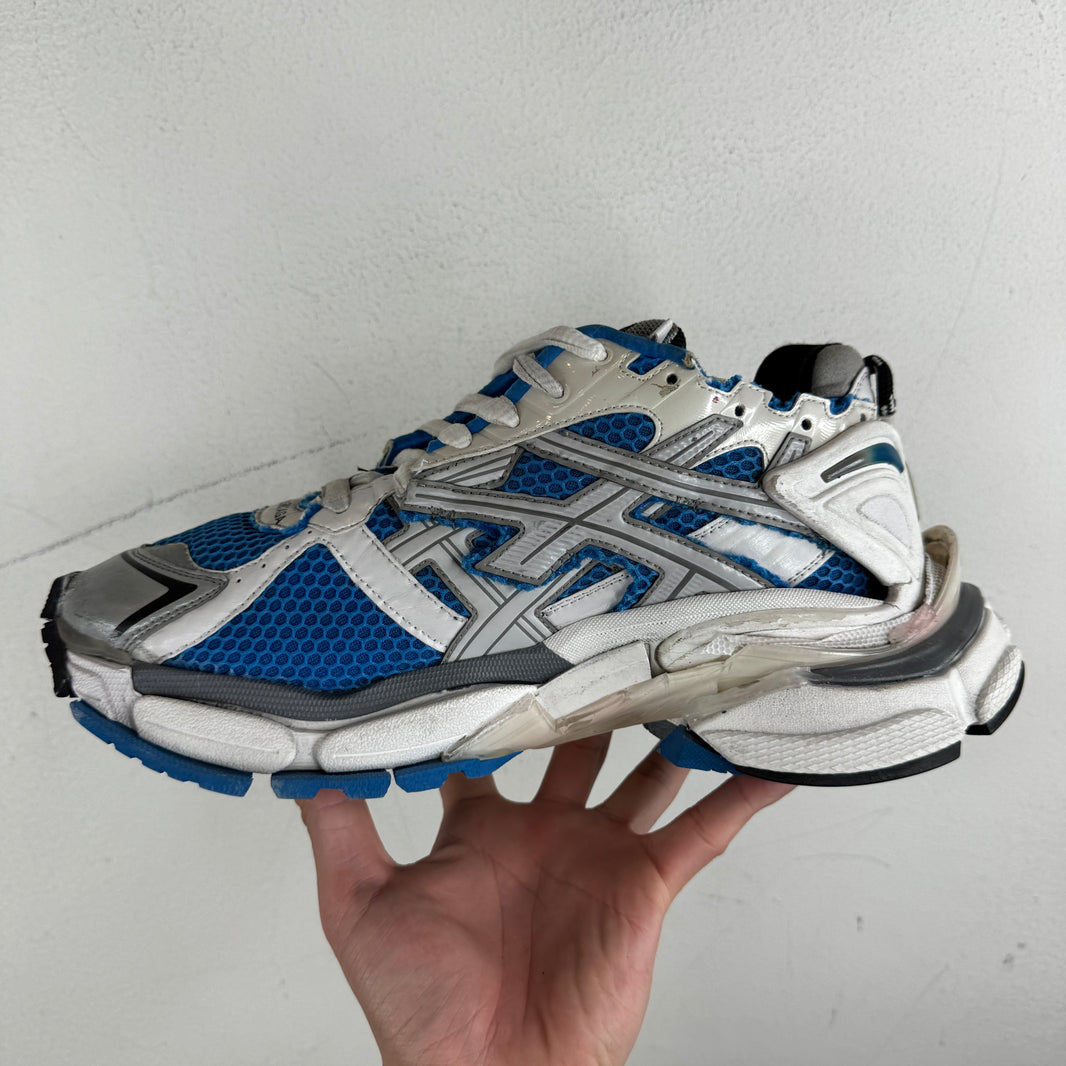 Balenciaga Blue/White Runner Sneakers