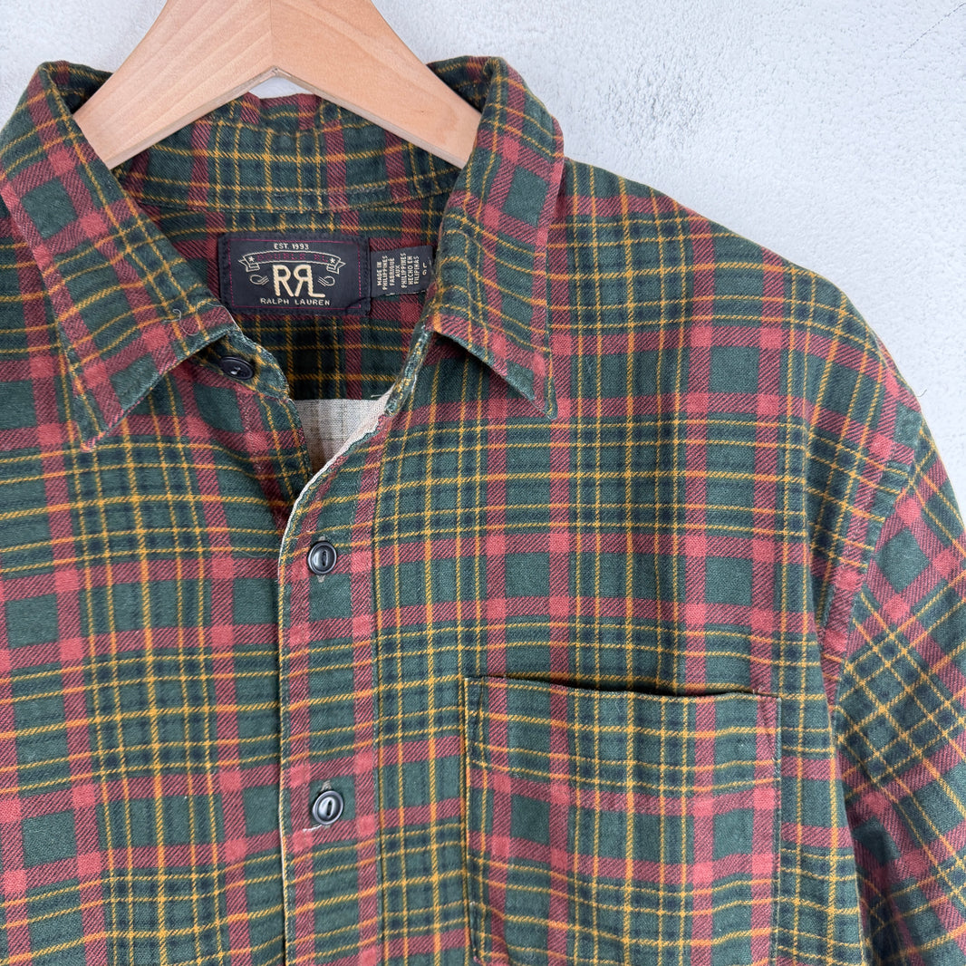 RRL Green/Red Flannel
