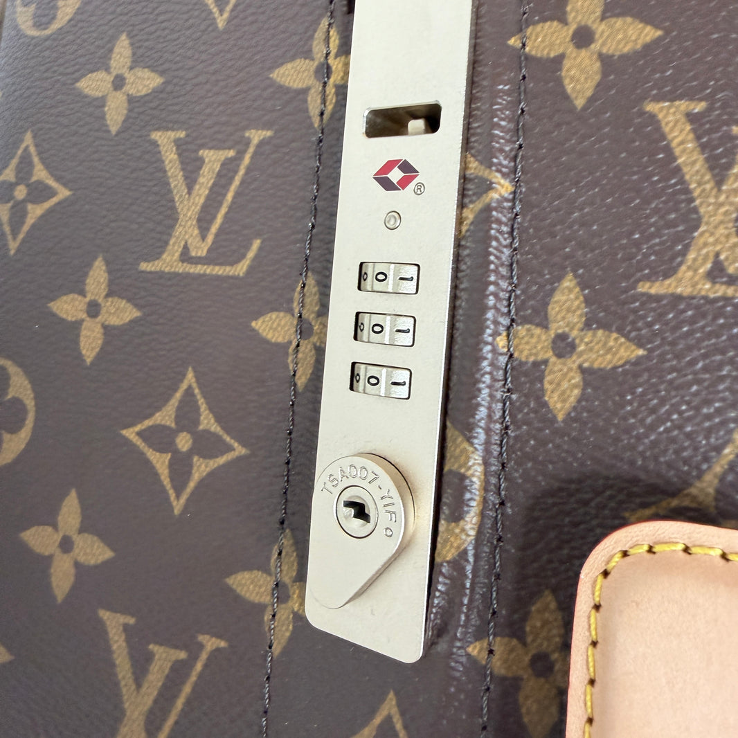 Louis Vuitton Monogram Roller Carry On Suitcase