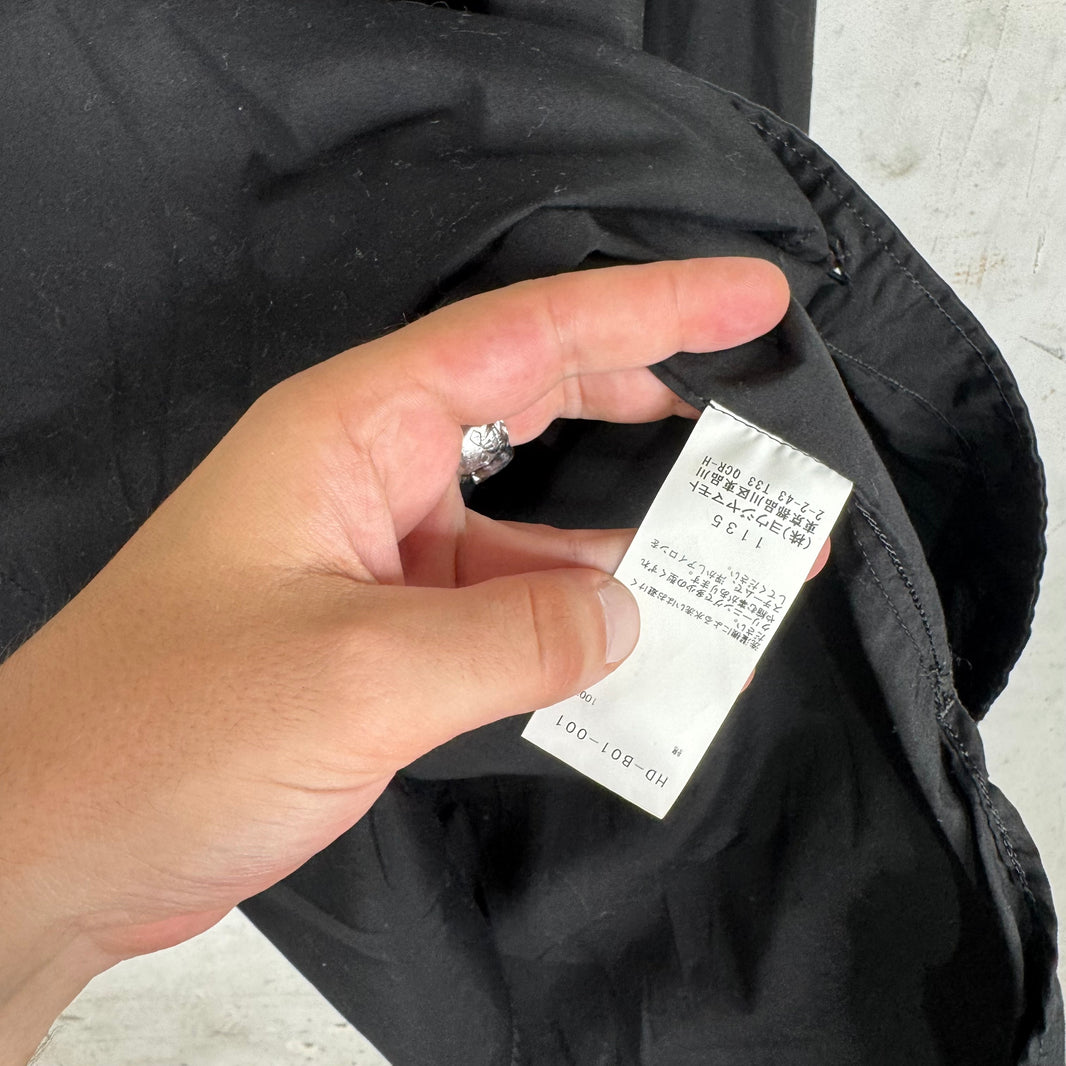 Yohji Yamamoto Black Double Pocketed Shirt