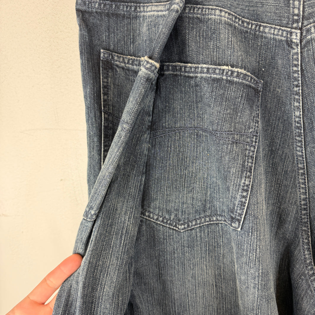 Balenciaga Double Leg Baggy Jeans