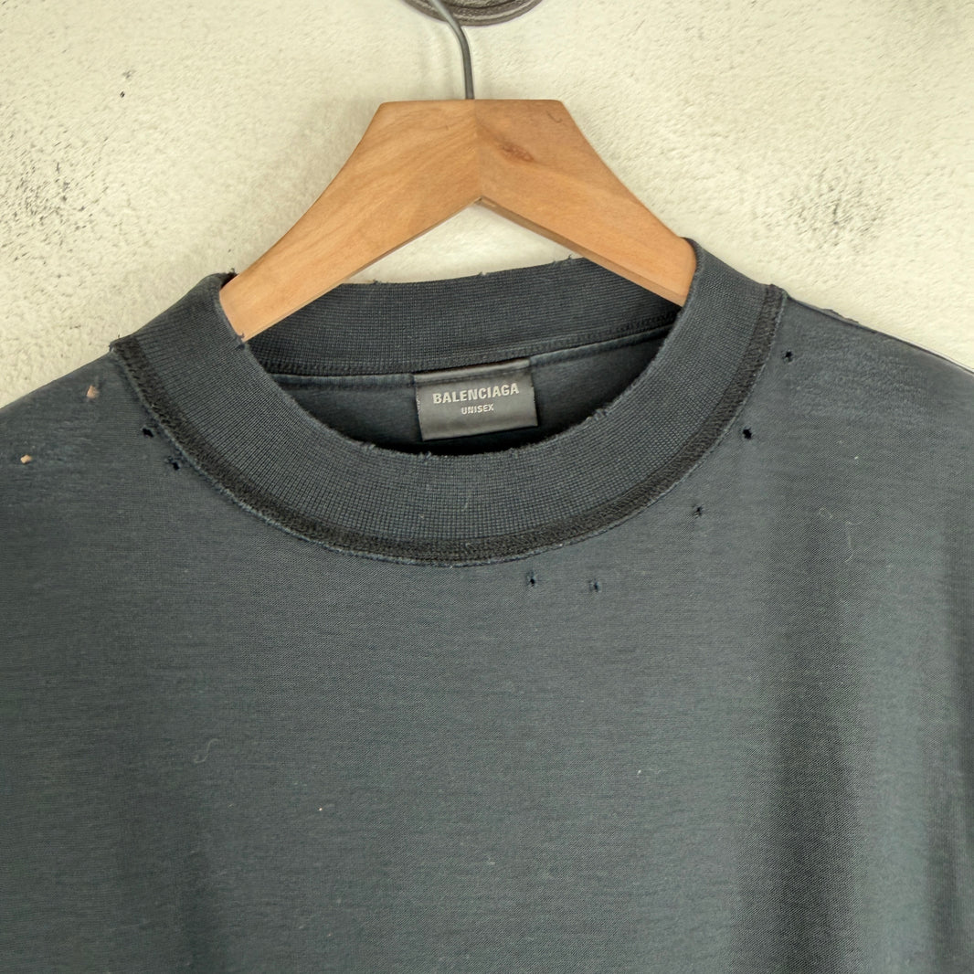 Balenciaga Distressed For Internal Use T-Shirt