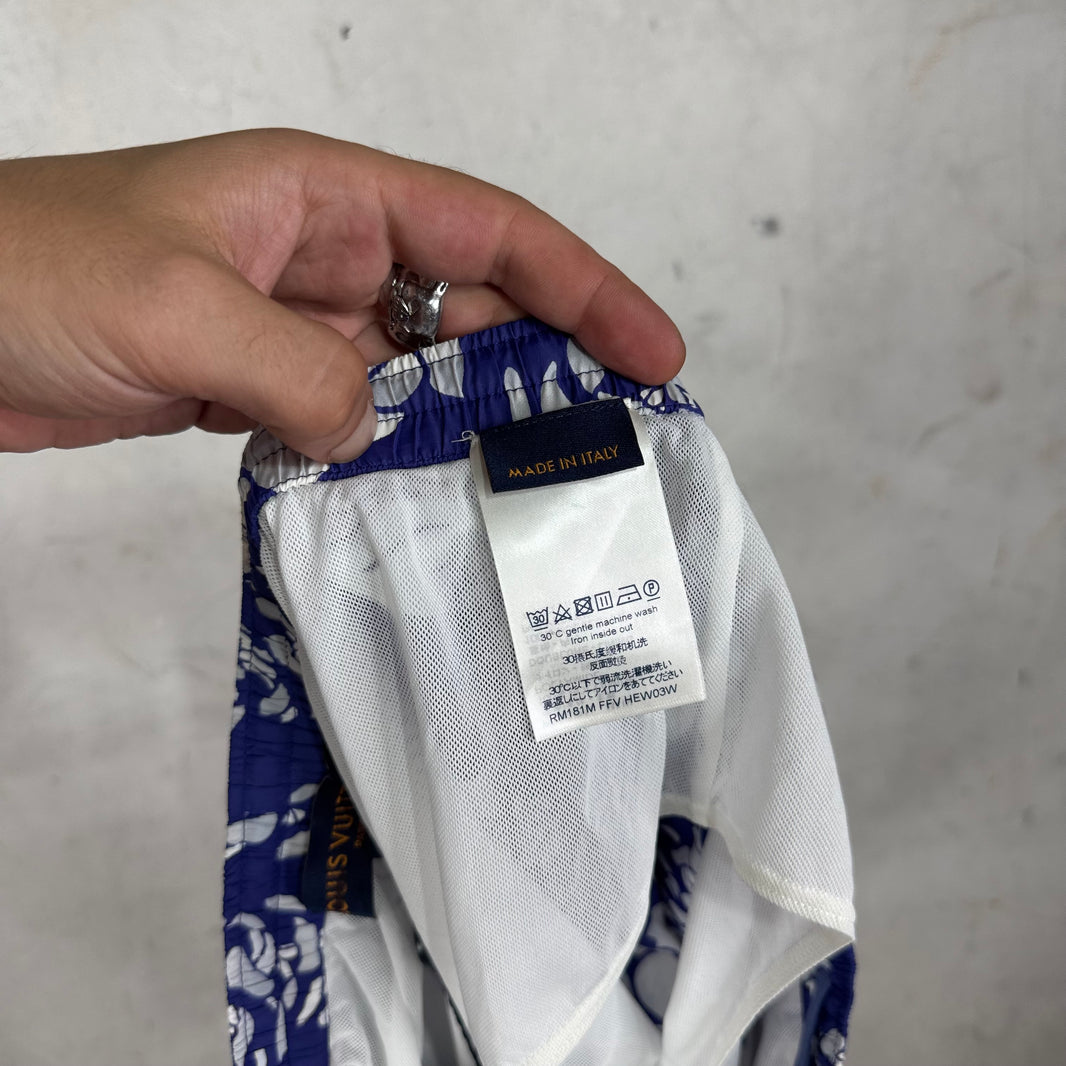 Louis Vuitton Floral Swim Trunks
