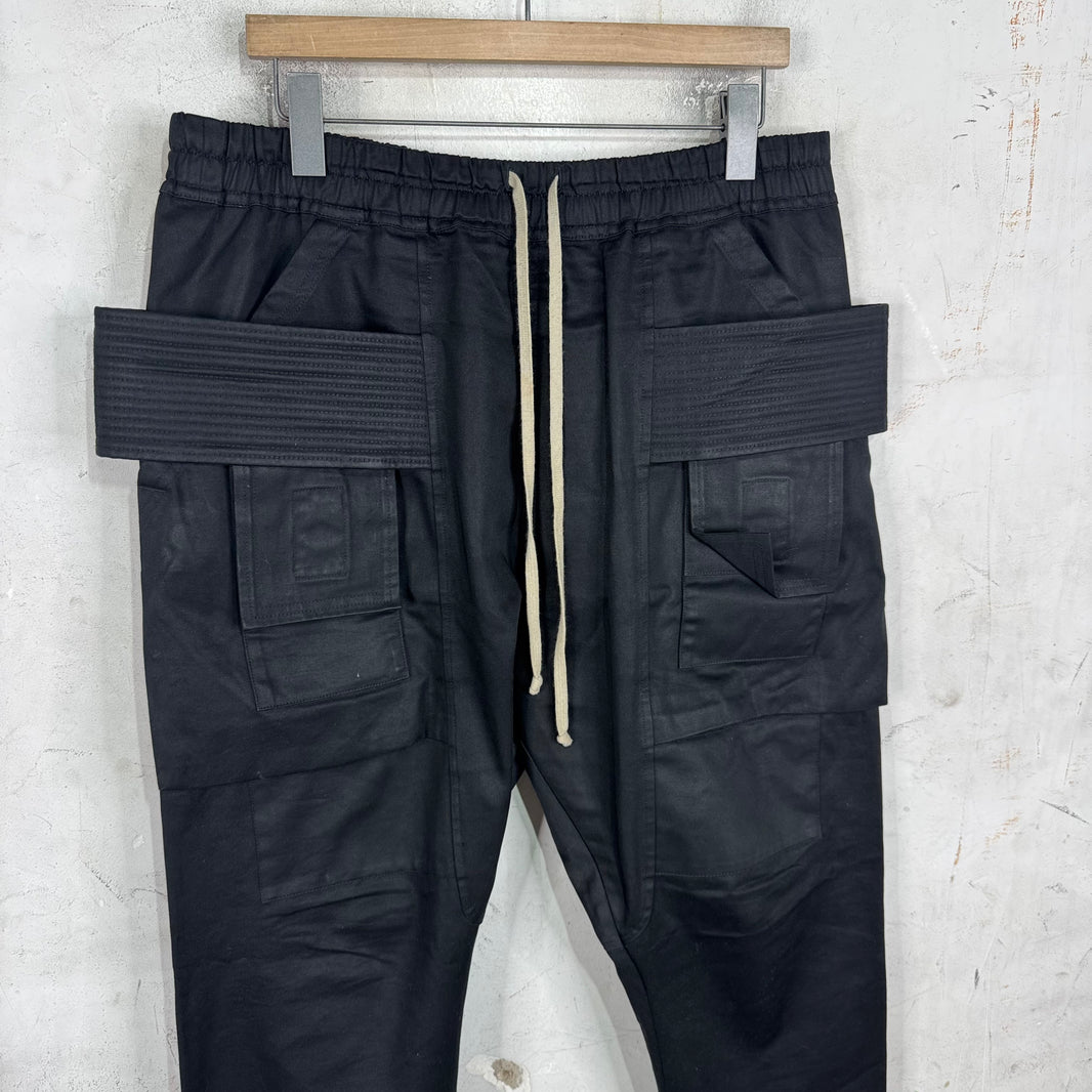 DRKSHDW Black Canvas Creatch Pants