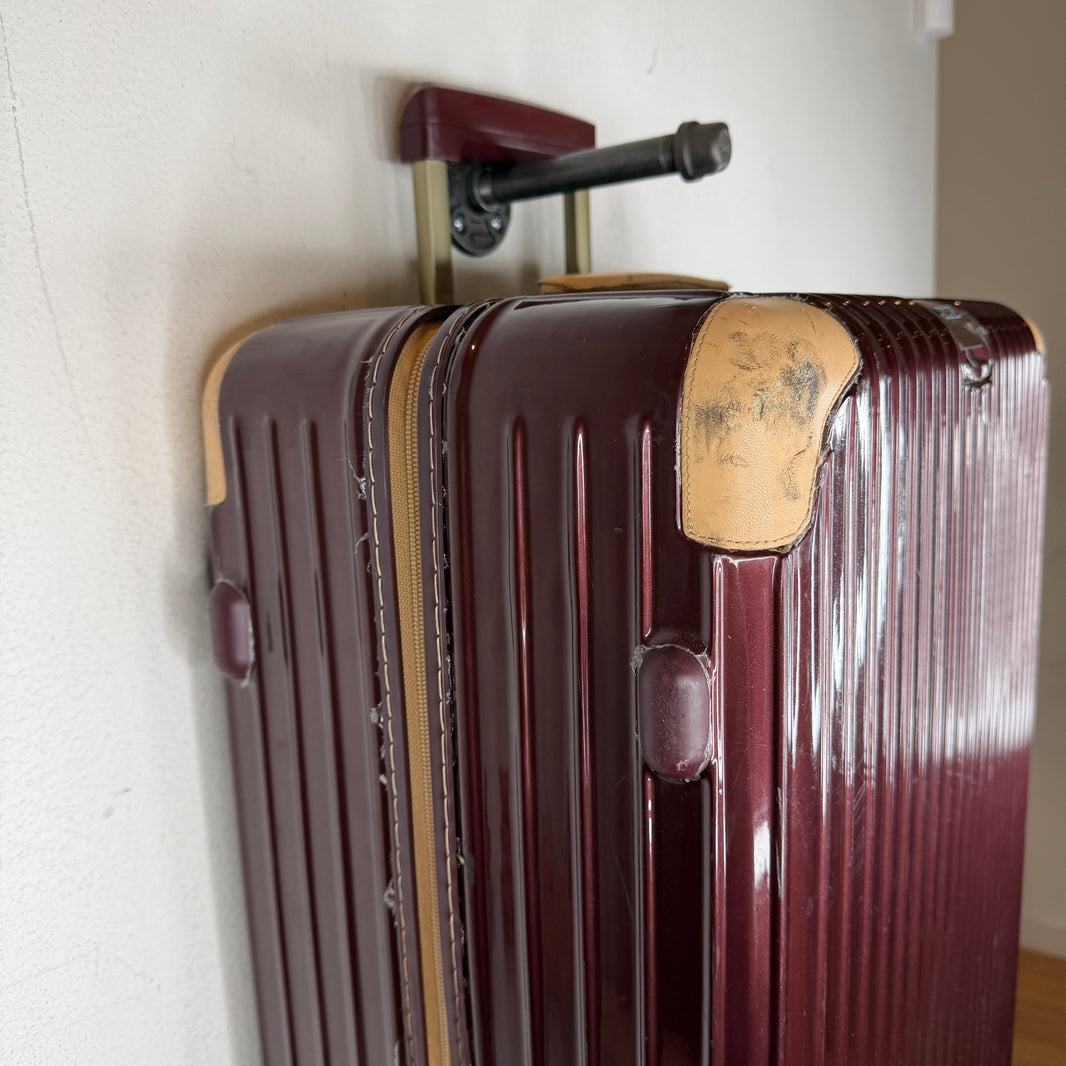 Rimowa Burgundy Check-In Suitcase