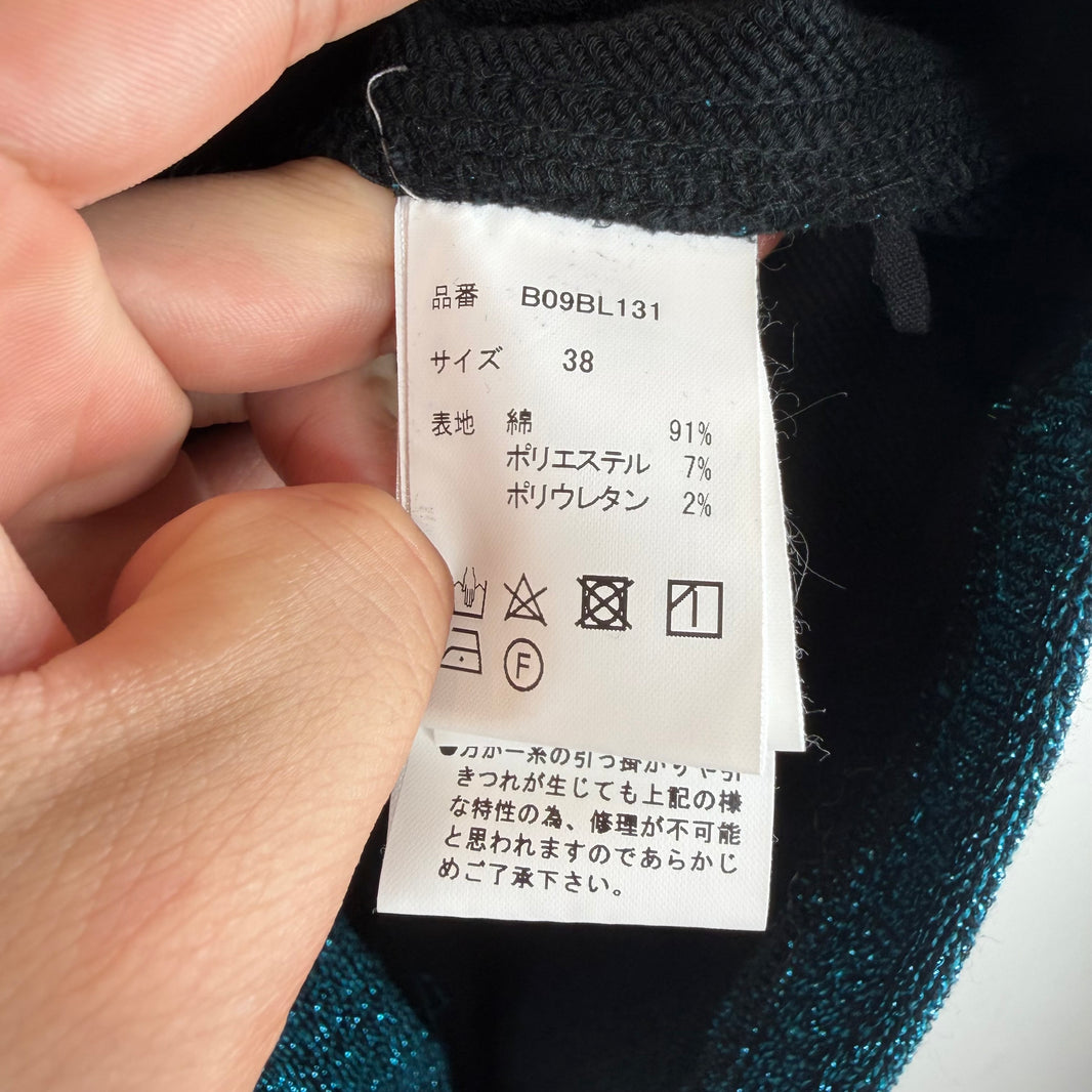 MMY Blue Patch Zip-Up Shirt Jacket