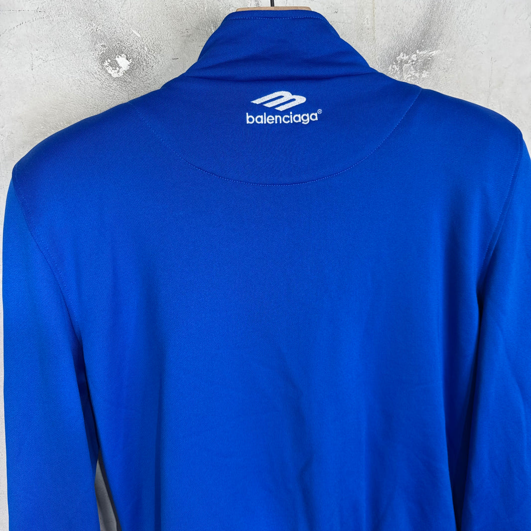 Balenciaga 3B Padded Shoulder Track Jacket