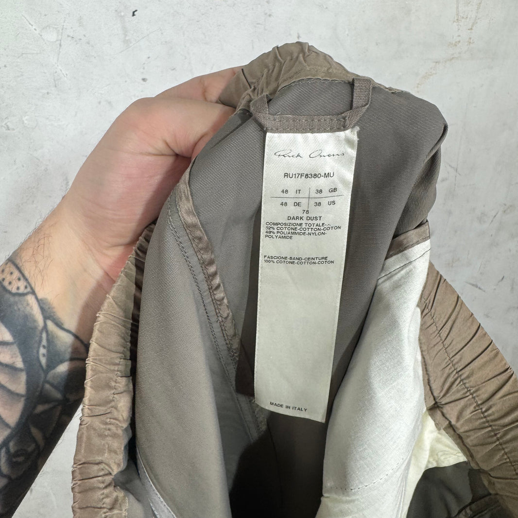Rick Owens Dark Dust Nylon Blend Pants