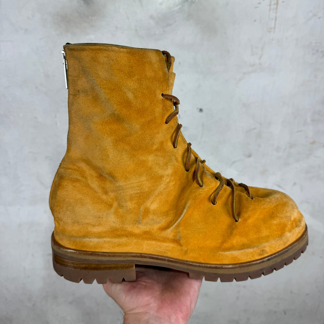 424 Suede Laced Marathon Boots