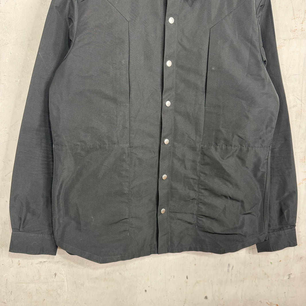 Rick Owens Lido Nylon Back Strap Overshirt