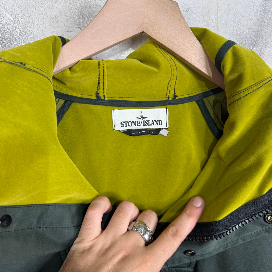 Stone Island Raso Gommato Cargo Flock