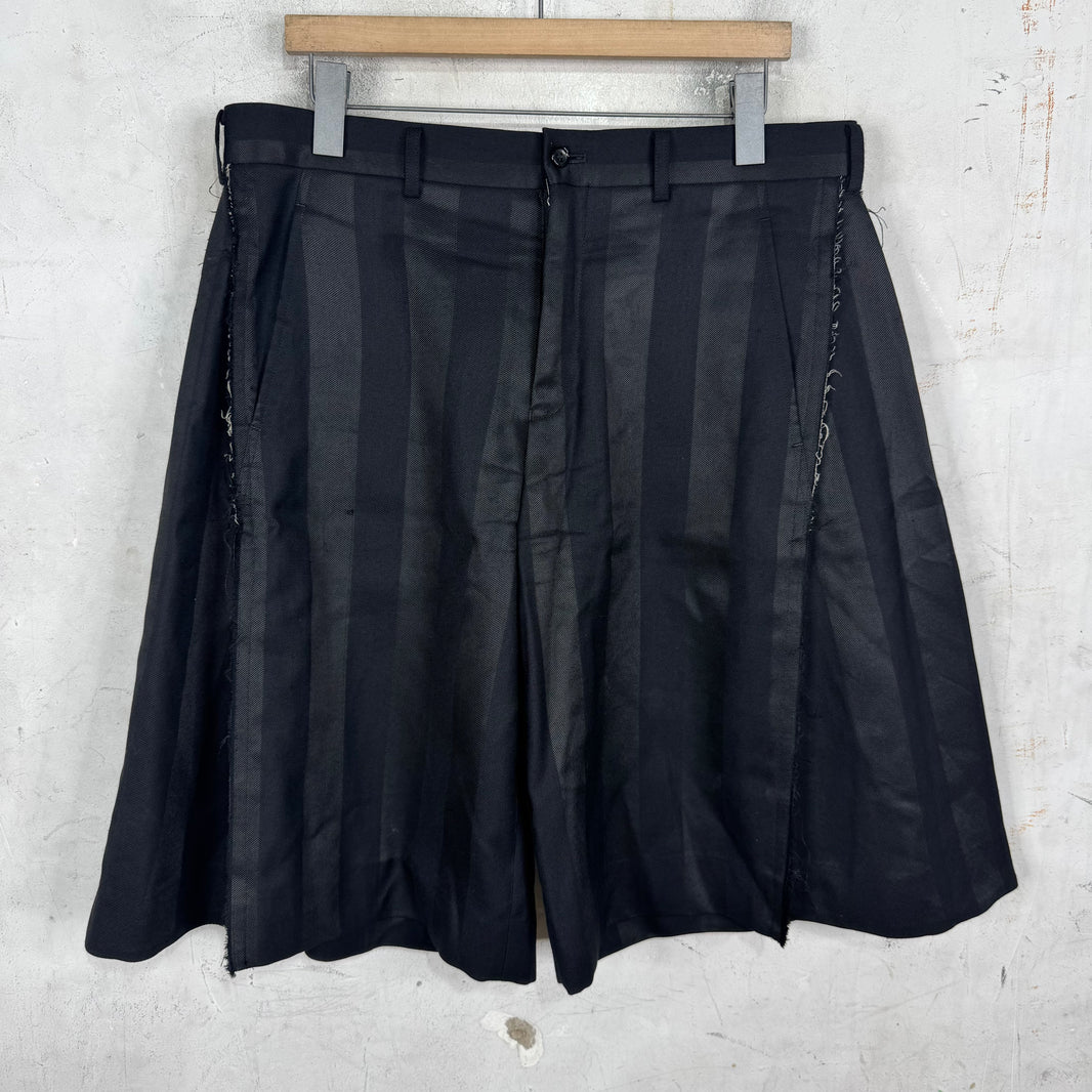 CDG HP Rebuilt Striped Shorts