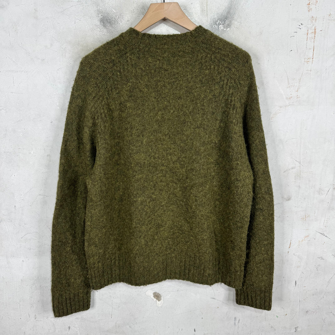 Acne Studios Wool Gold Logo Sweater