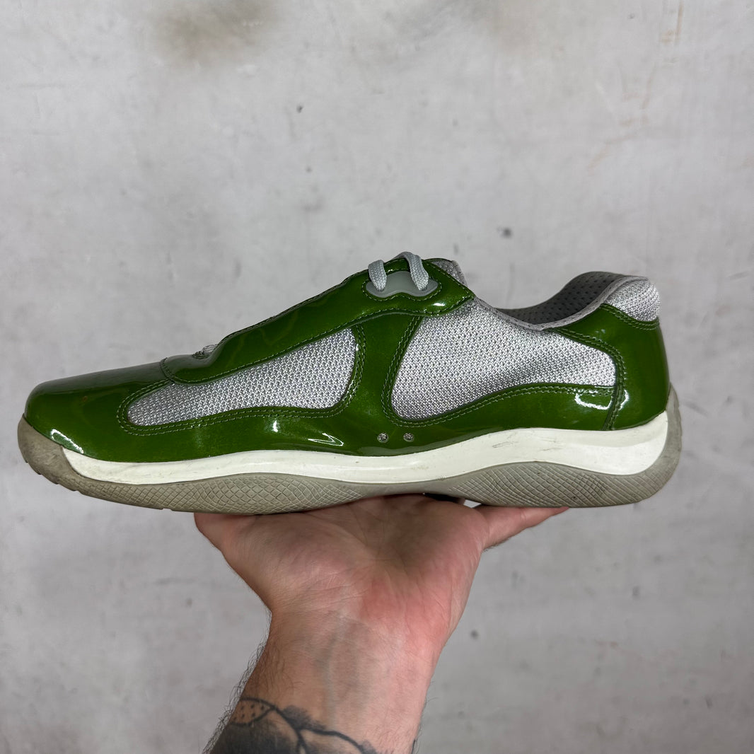 Prada Green Patent Americas Cup