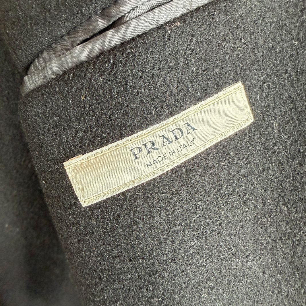Prada Black Wool Blazer