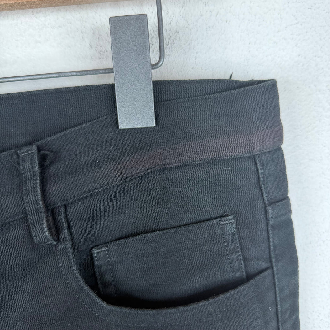 Rick Owens Moleskin Leather Back Pants