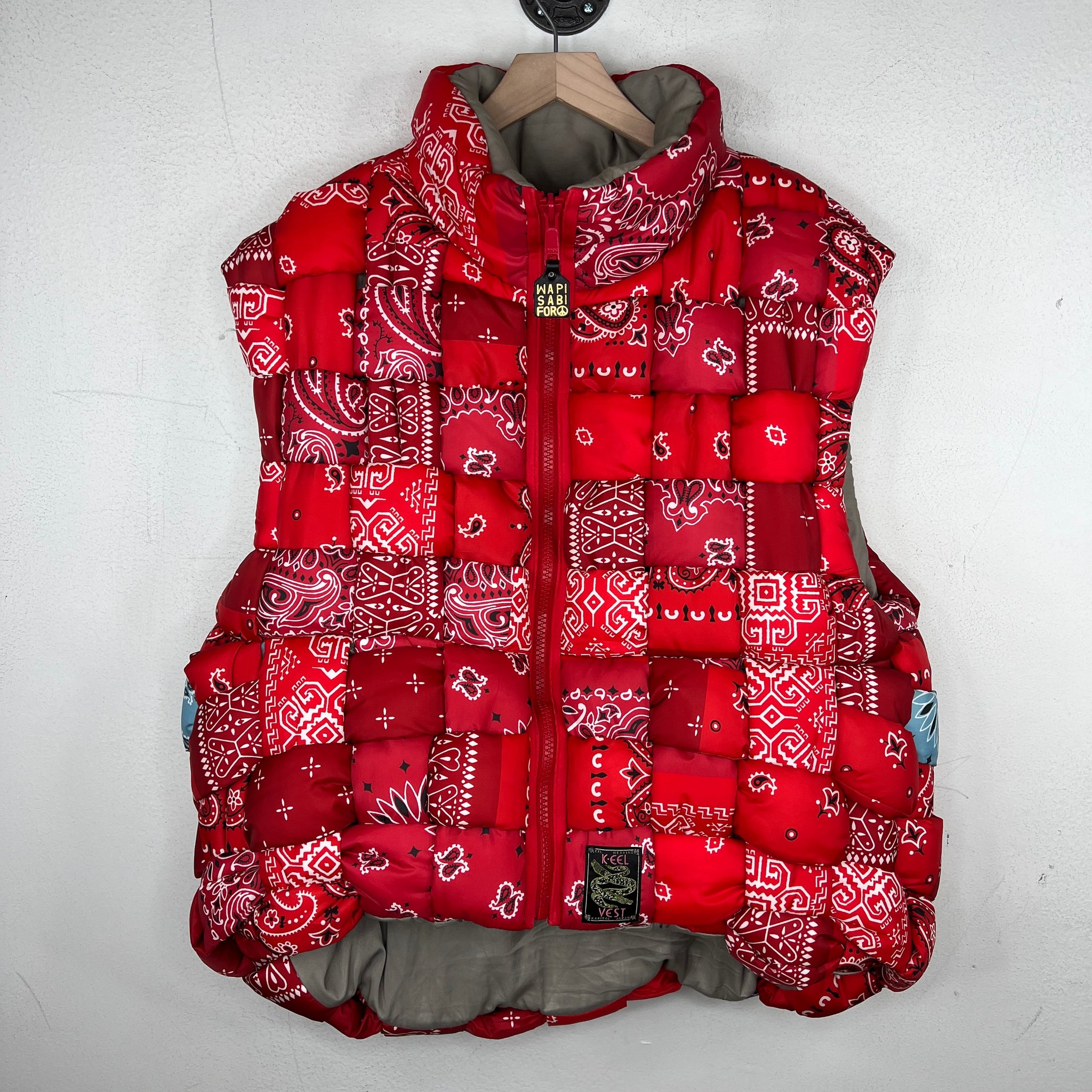 Kapital Red Eel Vest