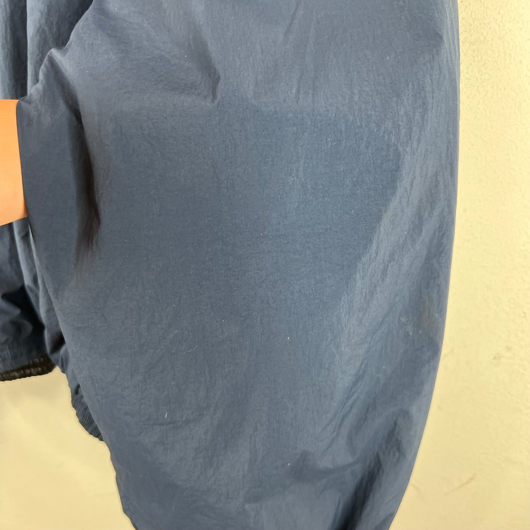 Balenciaga Loop Logo Leather Track Jacket