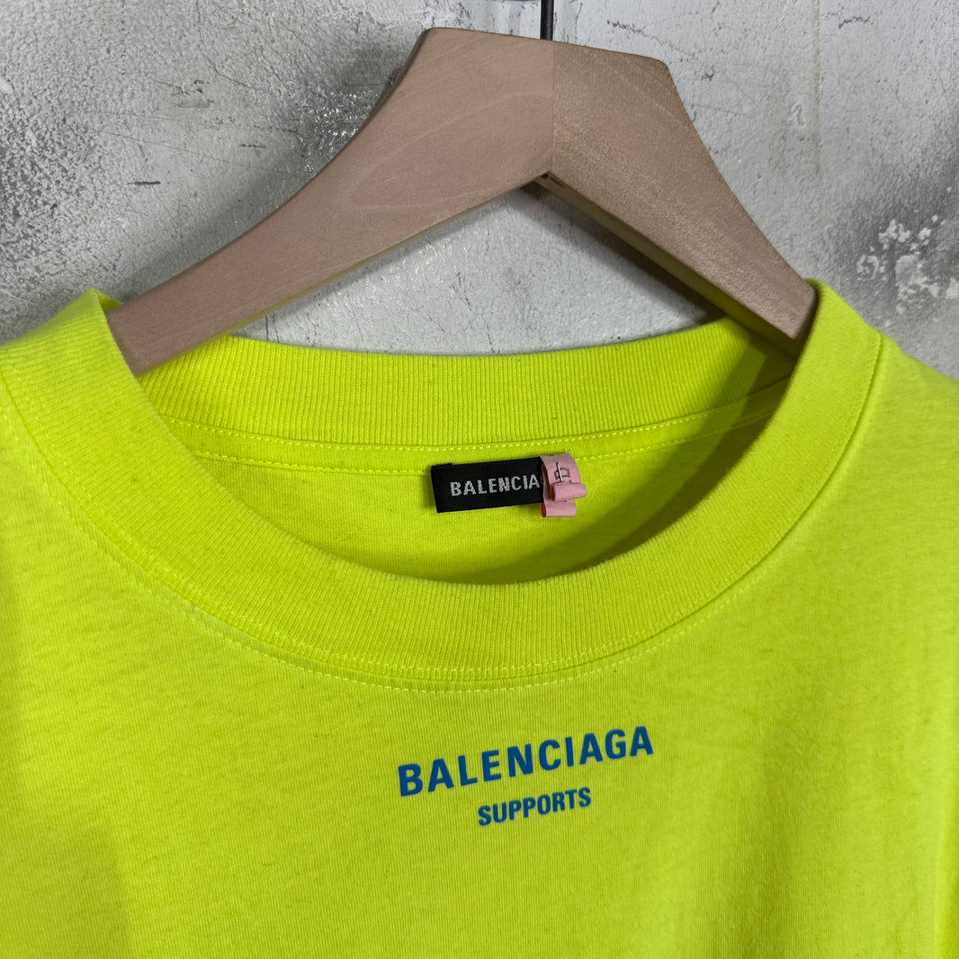 Balenciaga Neon WFP T-Shirt