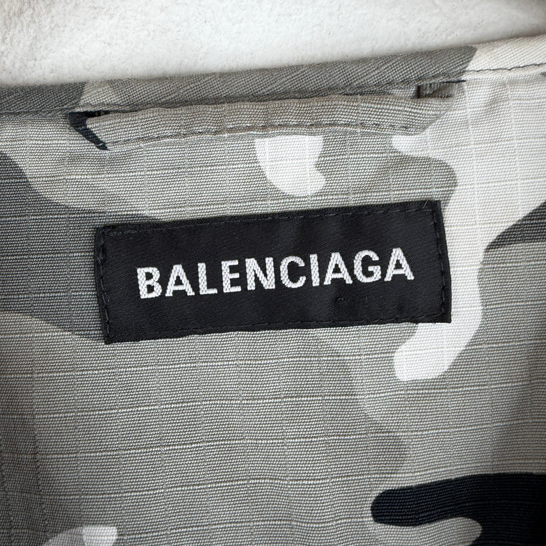 Balenciaga Snow Camo Cargo Vest