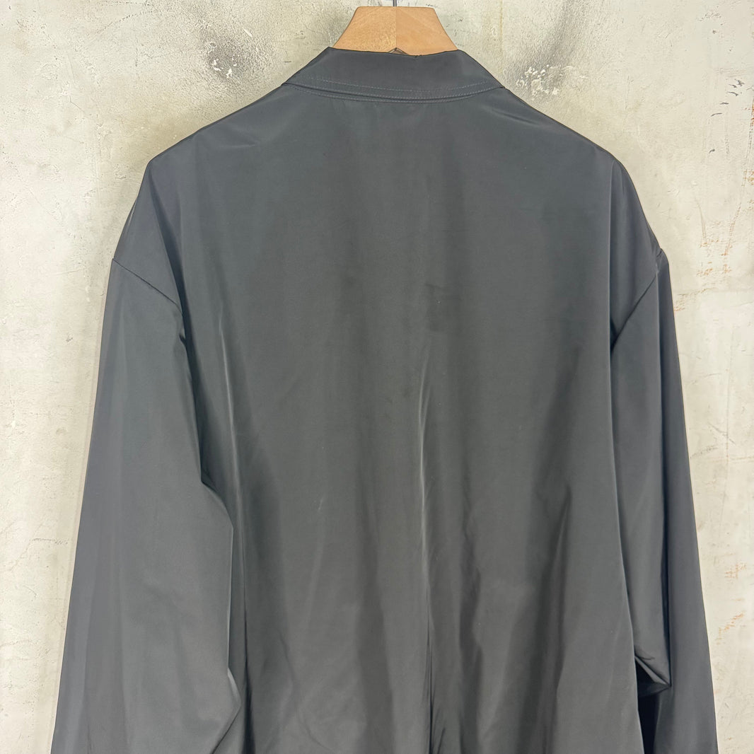 Rick Owens Hollywood Nylon Snap Jacke