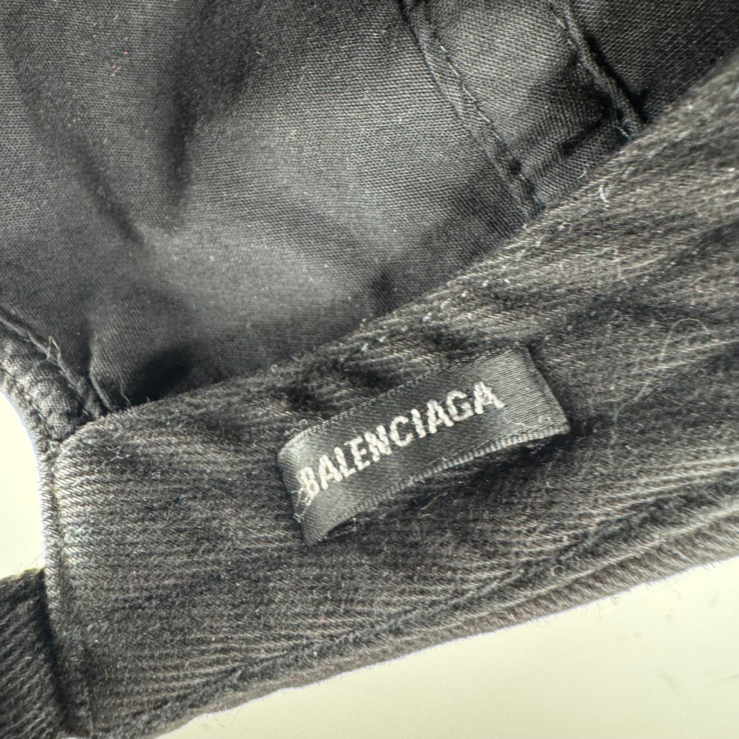 Balenciaga Sporty B Distressed Hat
