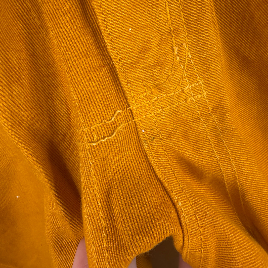 MFG Vintage Mustard Yellow Jean Shorts