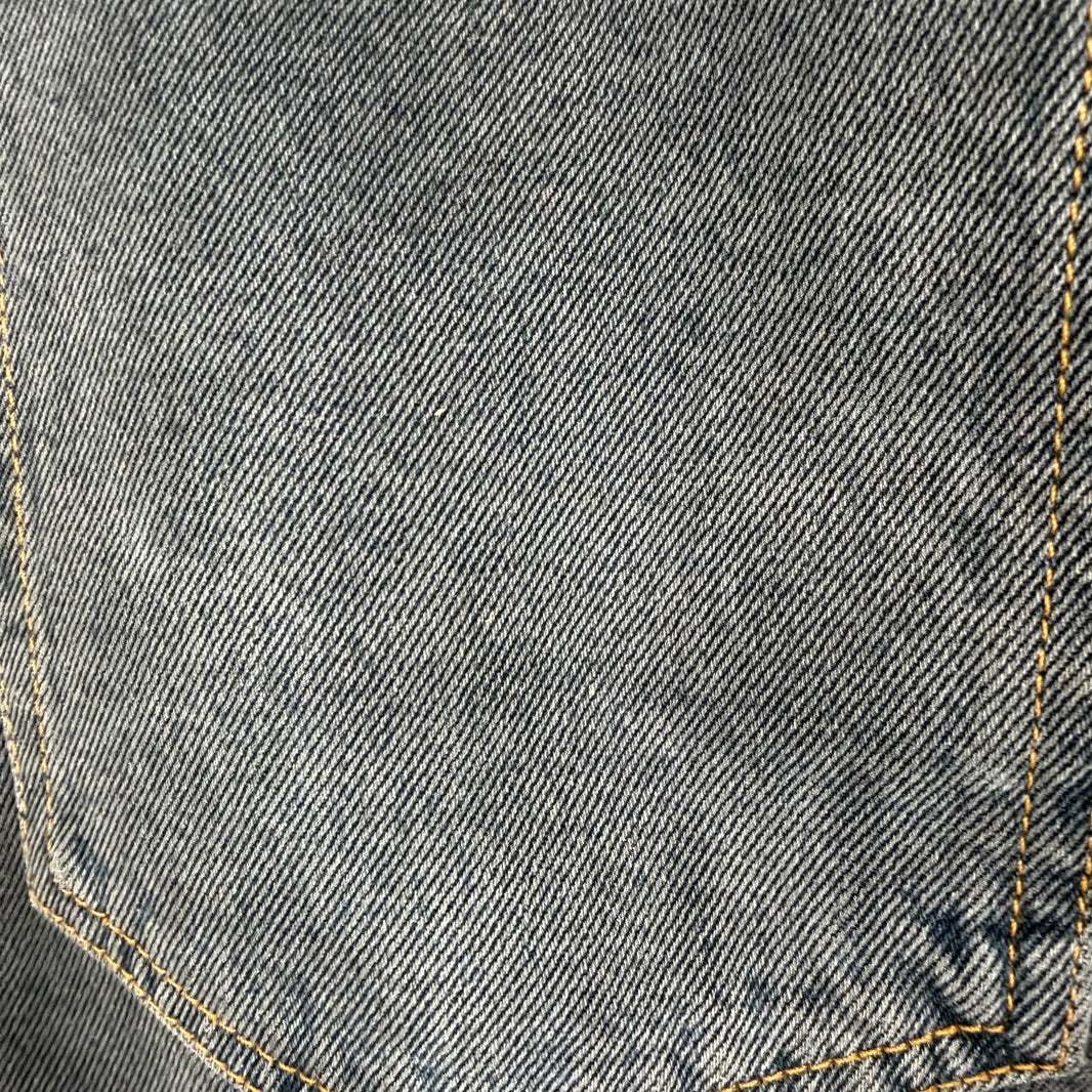 424 Black Distressed Skinny Jeans