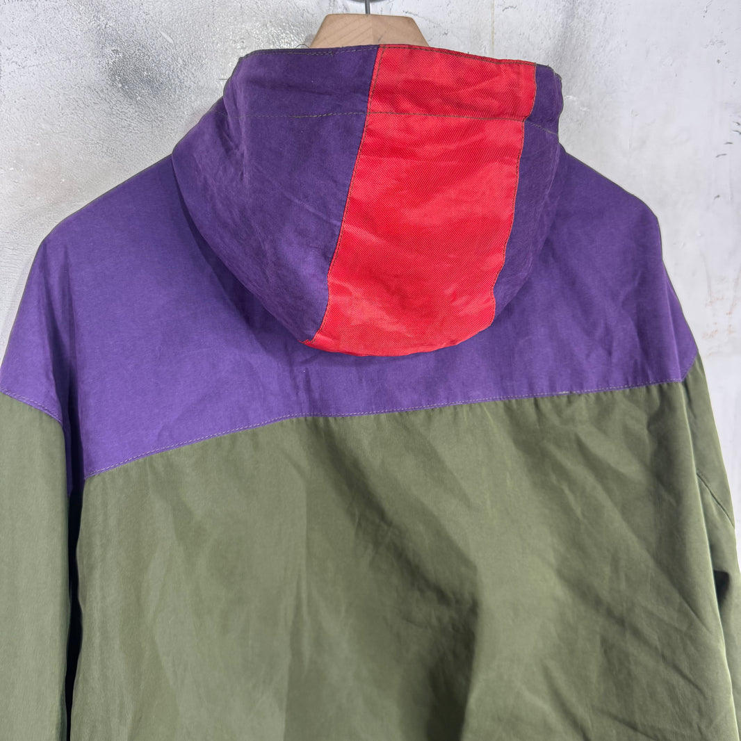 Martine Rose Green Color Block Jacket