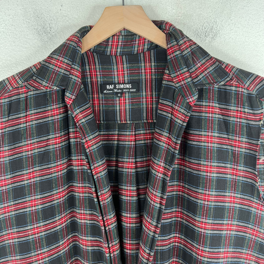 Raf Simons '02 Riot Riot Riot Sleeveless Flannel