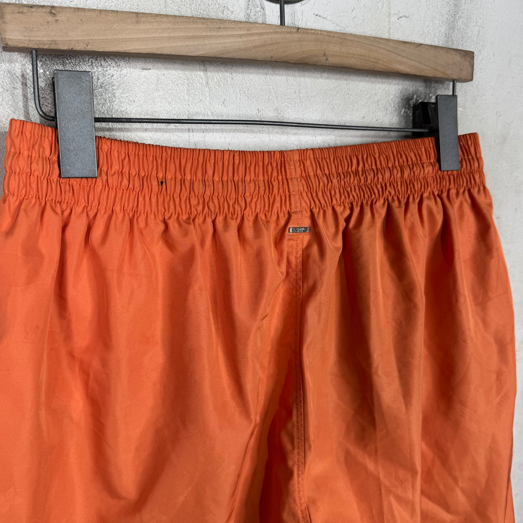 Louis Vuitton Orange Monogram Swim Trunks