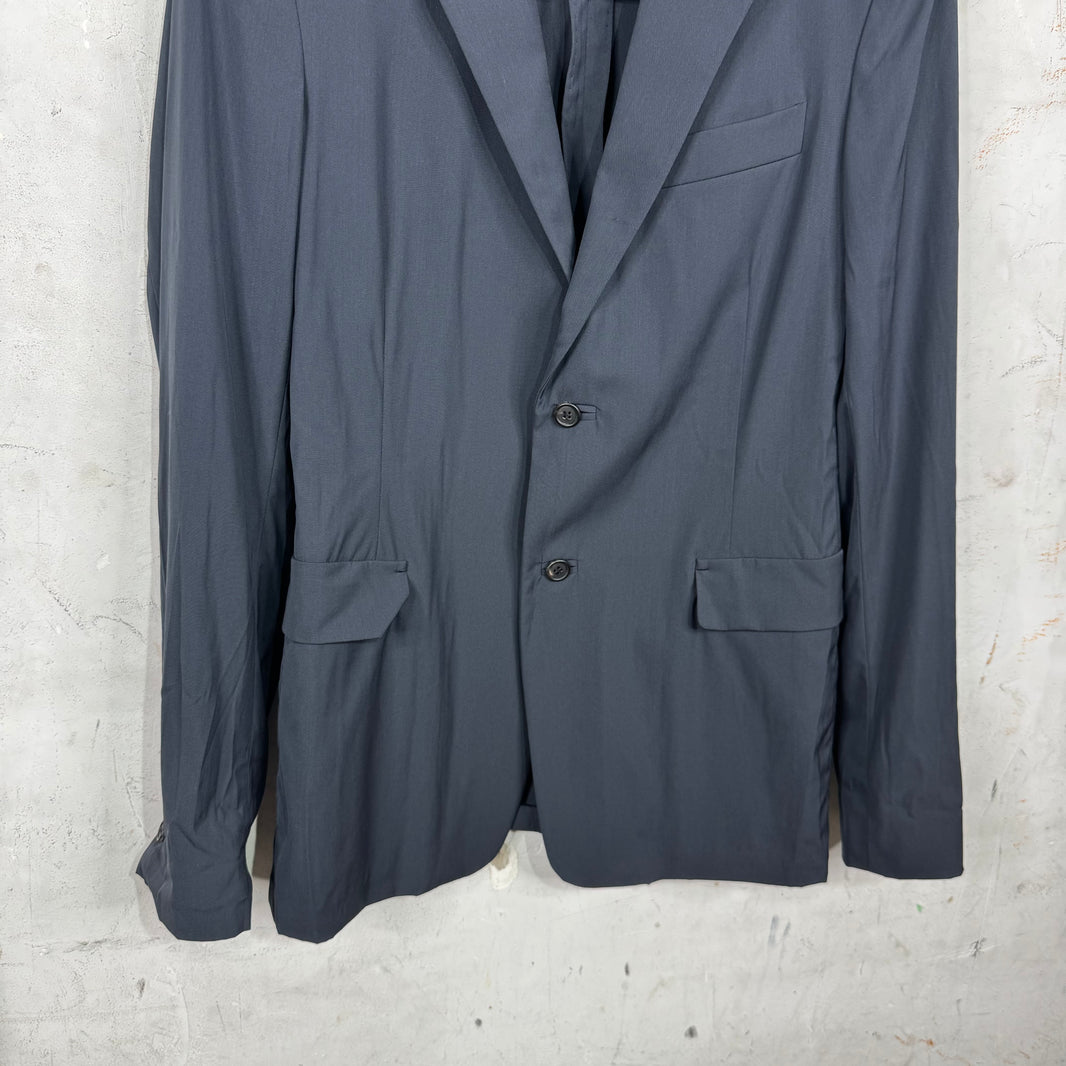 Prada Dark Grey Nylon Blazer