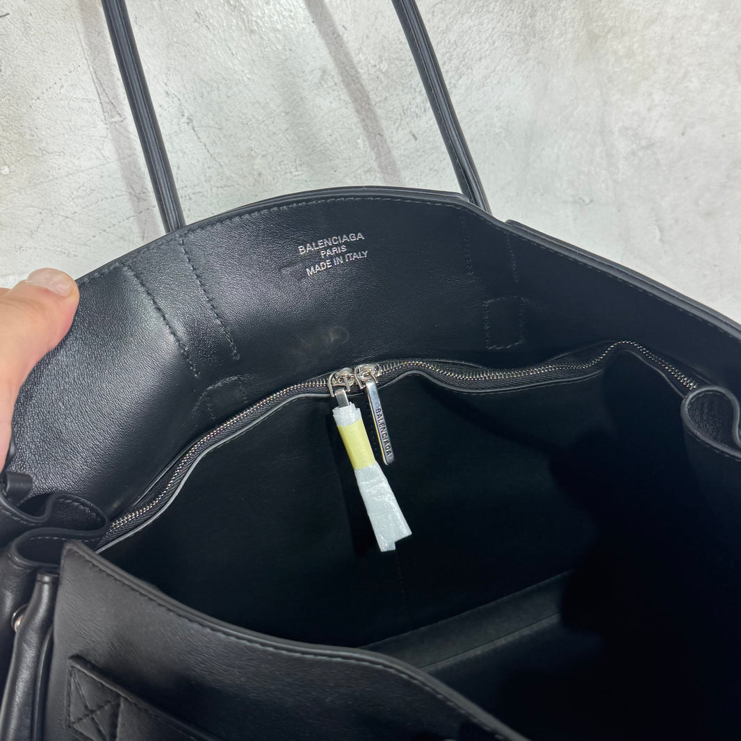 Balenciaga Black Medium Bel Air Bag