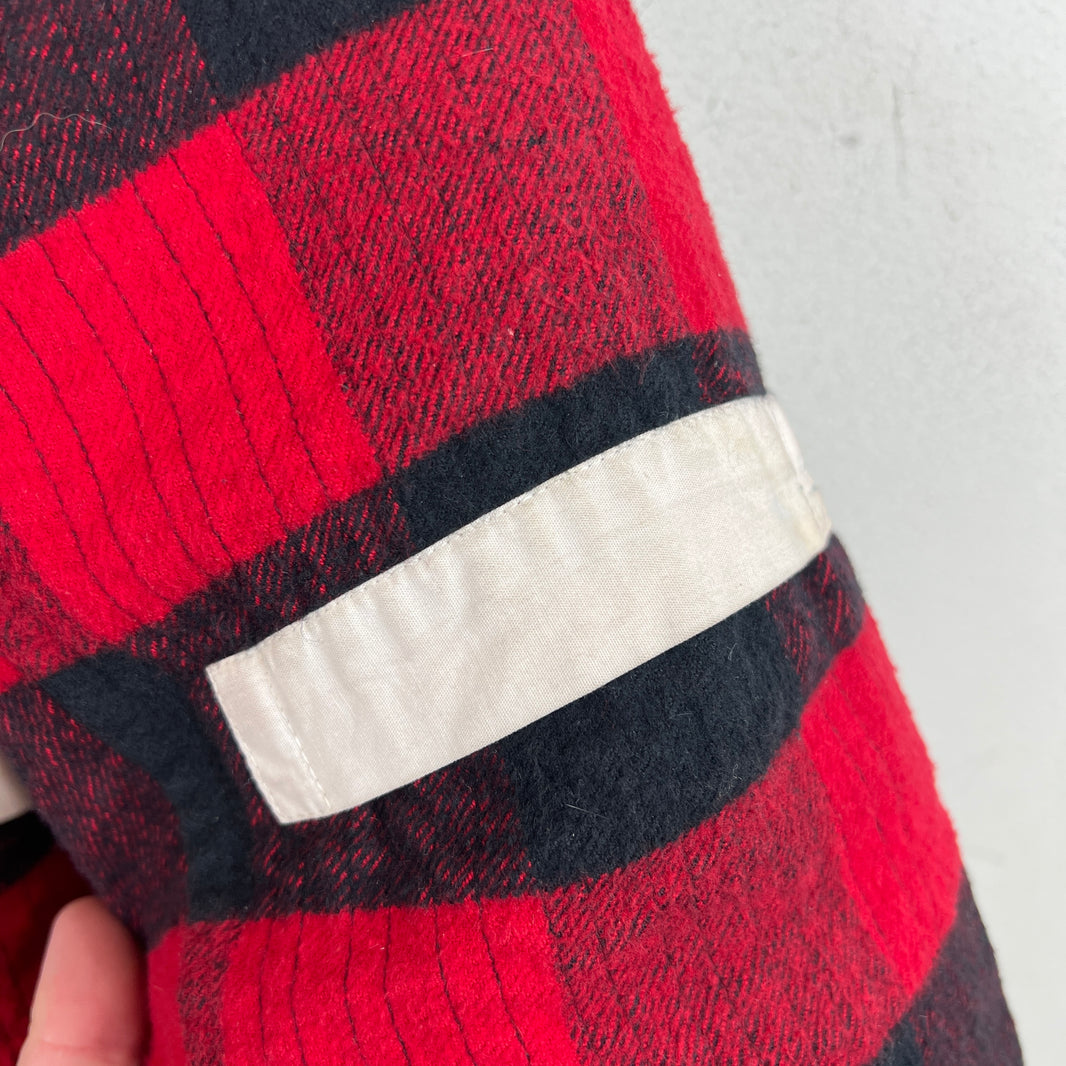 Craig Green Red Plaid Quilted Work Jacket