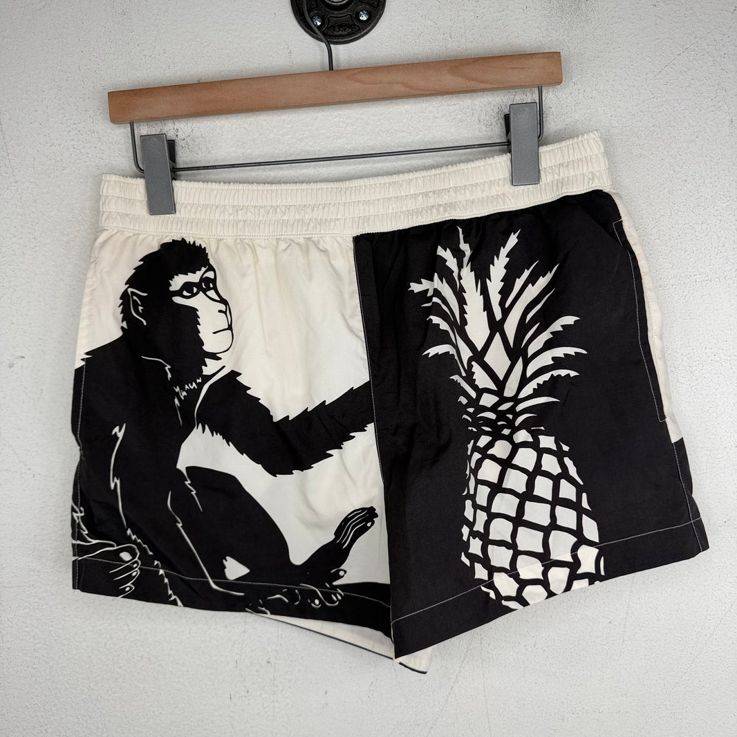 Bottega Veneta Monkey Pineapple Shorts