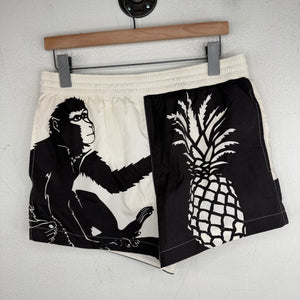 Bottega Veneta Monkey Pineapple Shorts
